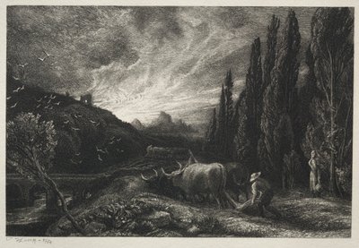 Erken Pullukçu by Samuel Palmer