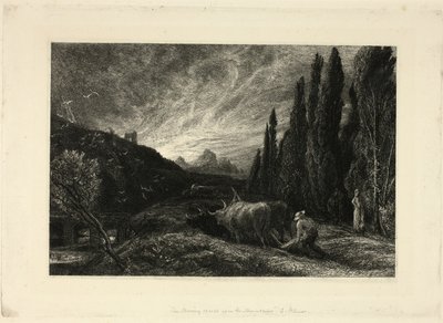 Erken Dönem Çiftçi by Samuel Palmer
