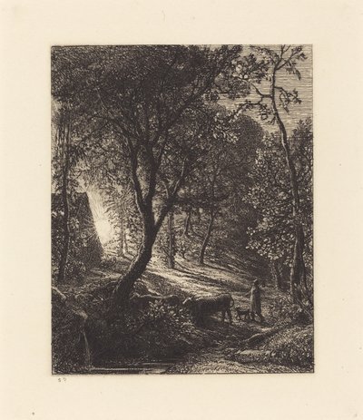 çoban kulübesi by Samuel Palmer
