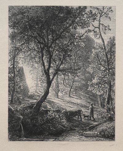 Çobanın Kulübesi by Samuel Palmer