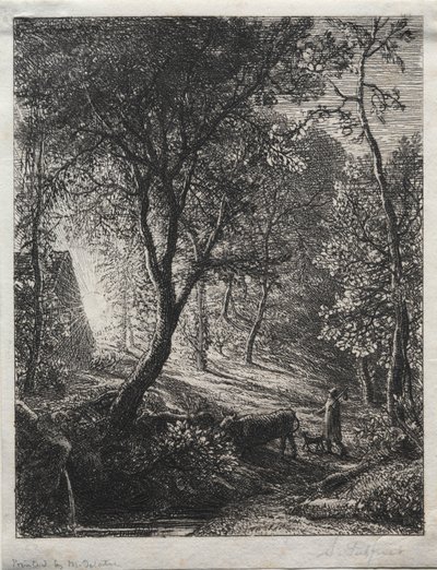Çobanın Kulübesi by Samuel Palmer