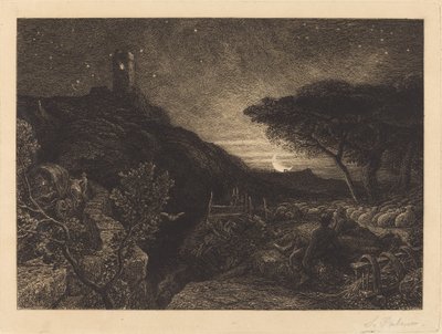 Yalnız Kule by Samuel Palmer