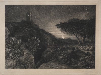 Yalnız Kule by Samuel Palmer