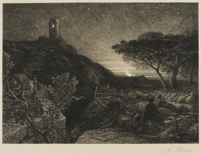 Yalnız Kule by Samuel Palmer