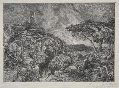 Yalnız Kule by Samuel Palmer