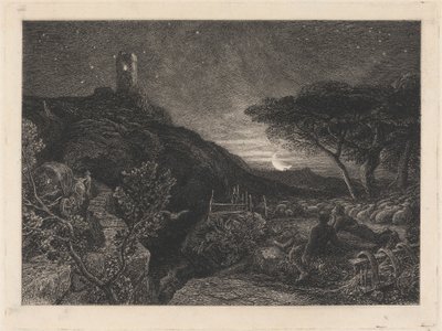 Yalnız Kule by Samuel Palmer