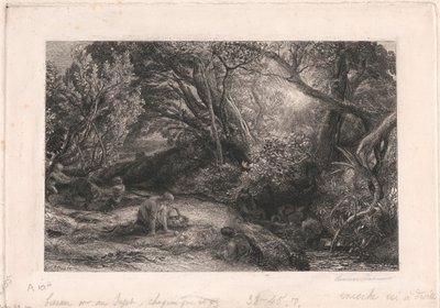 hayatın sabahı by Samuel Palmer