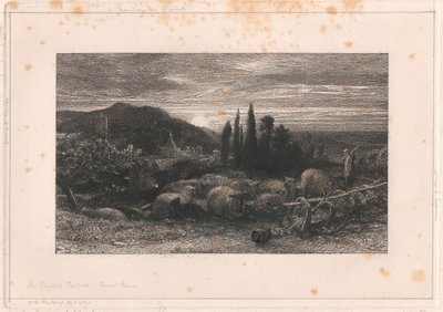 Yükselen Ay by Samuel Palmer