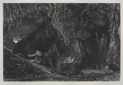 mezar by Samuel Palmer