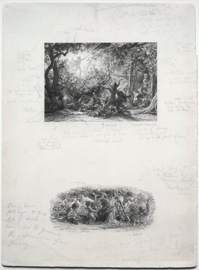 Asma, 1852. by Samuel Palmer