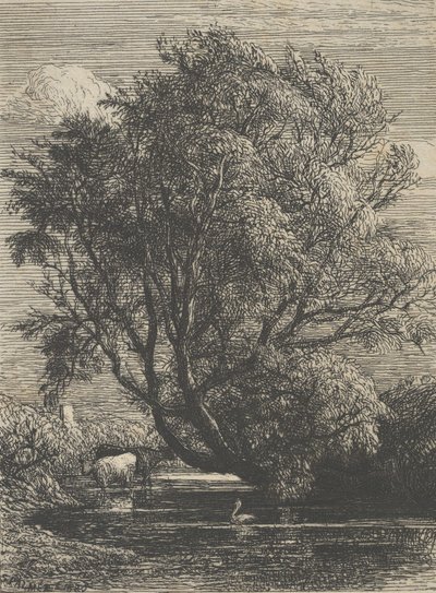 Söğüt, 1850. by Samuel Palmer