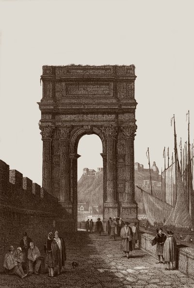 Trajan Kemeri by Samuel Prout