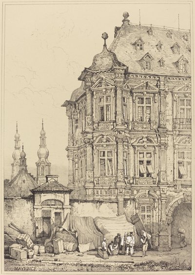 Martinsburg Kalesi, Mainz by Samuel Prout