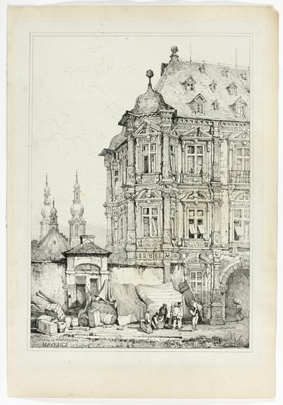 Martinsburg Kalesi, Mainz by Samuel Prout