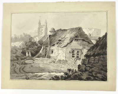 Kulübeler ve Kuleler by Samuel Prout
