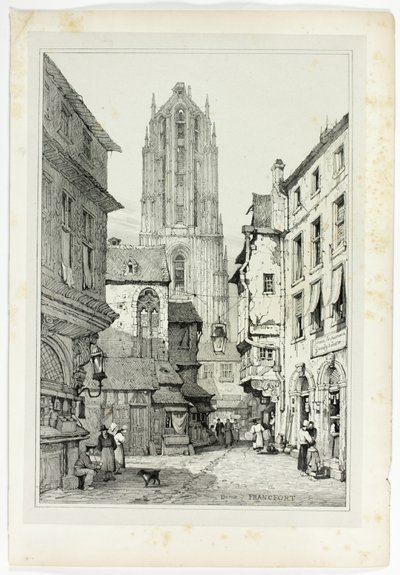 Kubbe Frankfurt by Samuel Prout