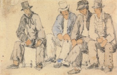 Dört Kişilik Adam Grubu by Samuel Prout