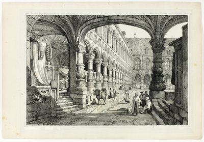 Prens Sarayı, Liege by Samuel Prout