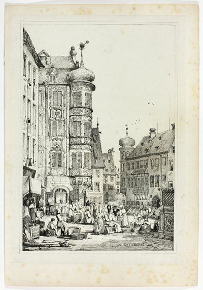 Regensburg by Samuel Prout