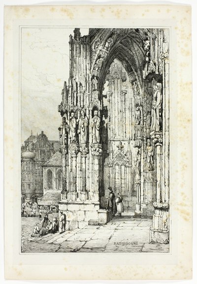 Regensburg Katedrali by Samuel Prout