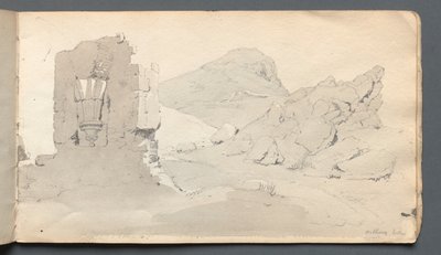 Eskiz defteri: Harabe, 1814. by Samuel Prout