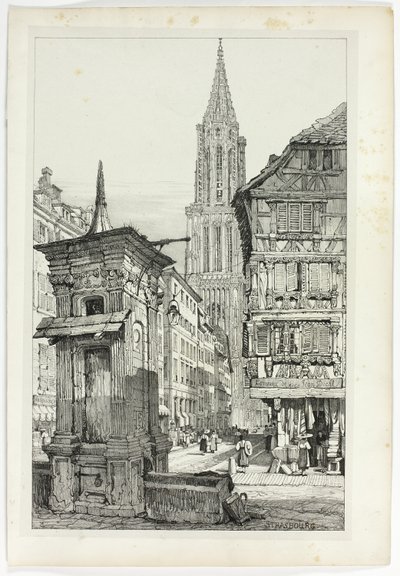 Strazburg by Samuel Prout