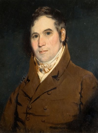 Kendi Portresi, Samuel Raven, 1816. by Samuel Raven