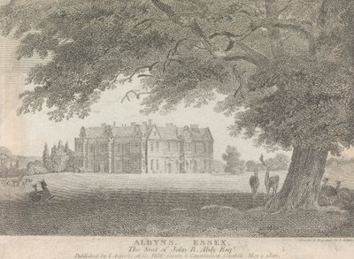 Albyns, Essex, The Seat of John R. Abdy, Esquire (yayınlayan: L. Asperne); sayfa 7 (Birinci Cilt) by Samuel Rawle
