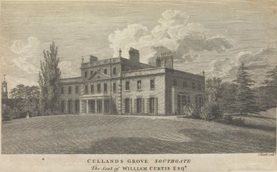 Cullands Grove Southgate, William Curtis'in Koltuğu, Esquire; sayfa 83 (Birinci Cilt) by Samuel Rawle