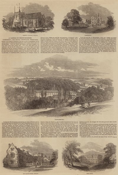 Hertfordshire'da Bir Ramble by Samuel Read