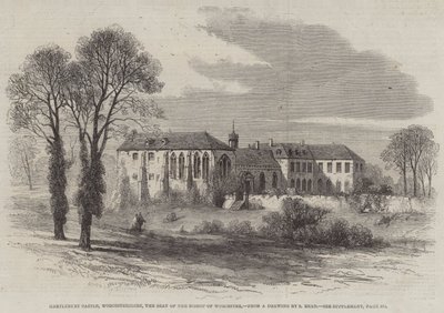 Hartlebury Kalesi, Worcestershire, Worcester Piskoposu Koltuğu by Samuel Read