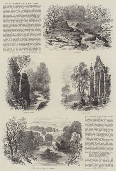 Gevşek Eskizler, Wharfedale by Samuel Read