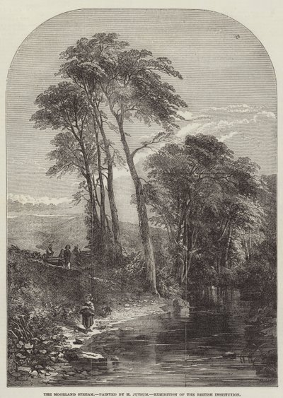 Moorland Çayı, İngiliz Kurumu Sergisi by Samuel Read