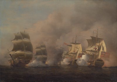 Ümit Burnu açıklarında eylem by Samuel Scott