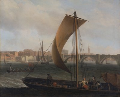 Westminster Bridge ile Thames Nehri üzerinde görüntüleyin by Samuel Scott
