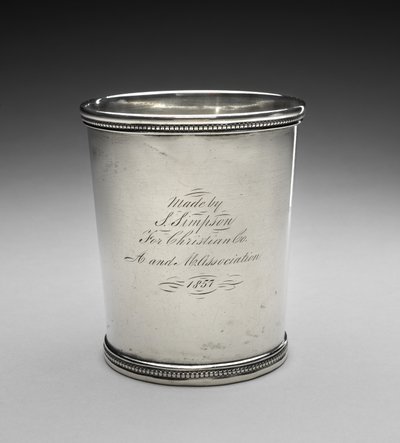 Bardak, c. 1857 (gümüş) by Samuel Simpson