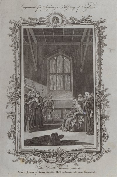 Ölüm Emri, Başının Kesildiği Salonda İskoç Kraliçesi Mary