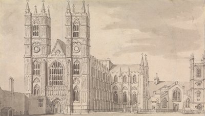 Westminster Manastırı by Samuel Wale