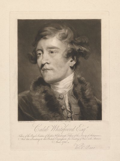 Caleb Whitefoord Av. by Samuel William Reynolds