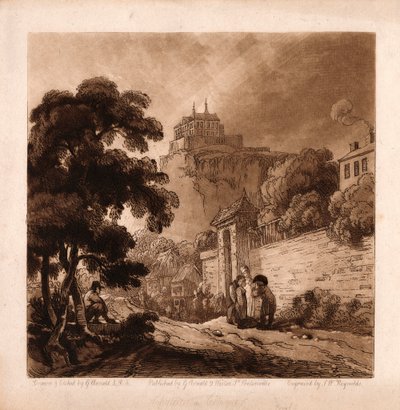 Château de Choquer by Samuel William Reynolds