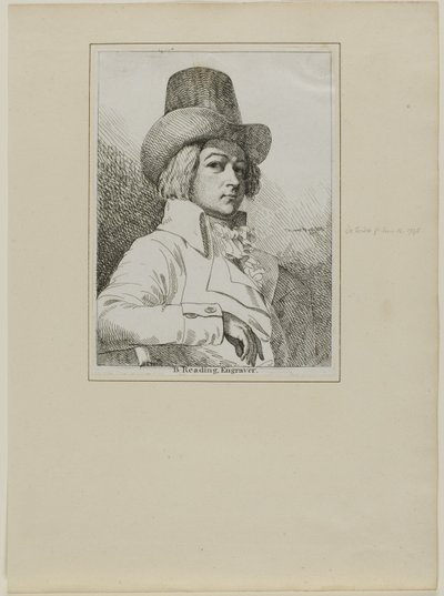 B. Okuma, Oymacı Portresi by Samuel de Wilde