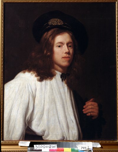 ""Otoportre" (Otoportre) Peinture de Samuel Dirksz van Hoogstraten (1627-1678) 17. yüzyıl Güzel Sanatlar Müzesi Ivan Kramskoy (ou Kramskoi) ve Voronej (Voronezh), Rusya. by Samuel van Hoogstraten