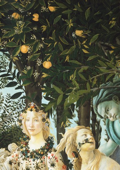 Flora, Zephyrus ve Cloris, Bahar Alegorisi