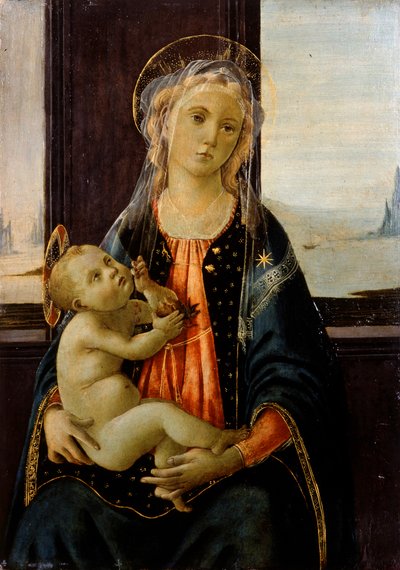 Deniz Madonna 1476 (resim) by Sandro Botticelli