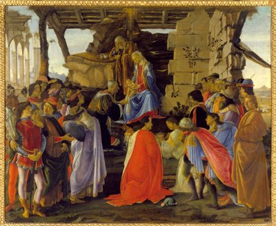 magi hayranlığı by Sandro Botticelli