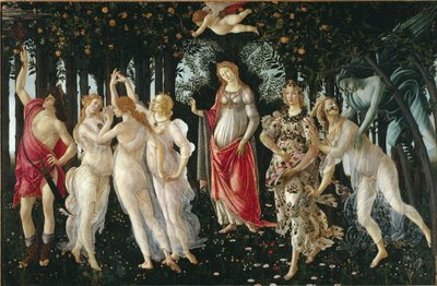 Yay (Detay) - ahşapta tempera by Sandro Botticelli