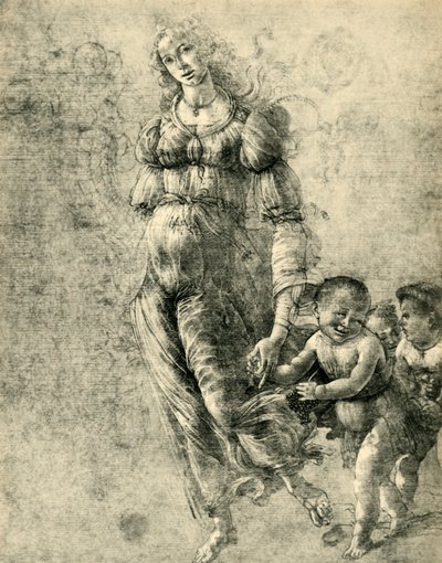 Bolluk veya Sonbahar, 1480-1485, 1943. by Sandro Botticelli