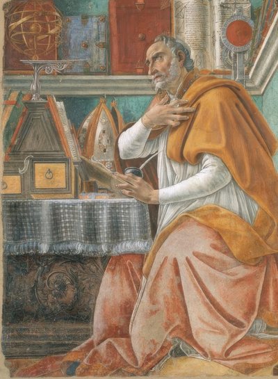 Aziz Augustine by Sandro Botticelli