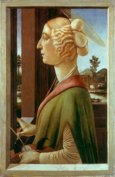 Aziz Catherine by Sandro Botticelli