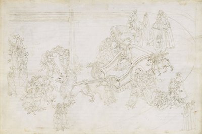 İlahi Komedyaya Örnek Dante Alighieri Purgatorio 31, 1480-1490 by Sandro Botticelli